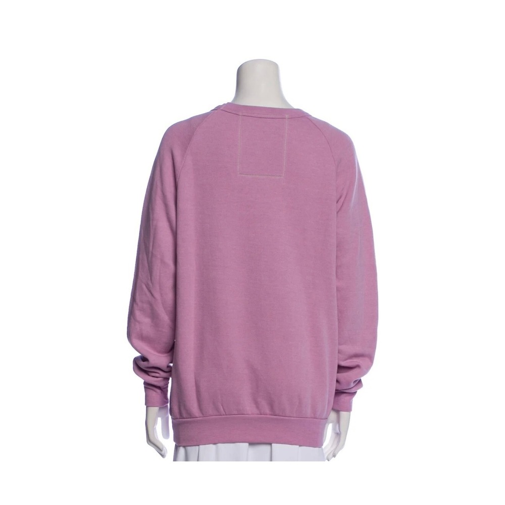 Aviator Nation Tiger Surfy Santa Unique Crew Sweatshirt Mauve Members‎ Only Sz S - Picture 6 of 7